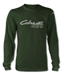 Cobra Jet 429 c.i. V8 Engine Emblem 1968 - 1970 T-Shirt - Long Sleeves - Emblem