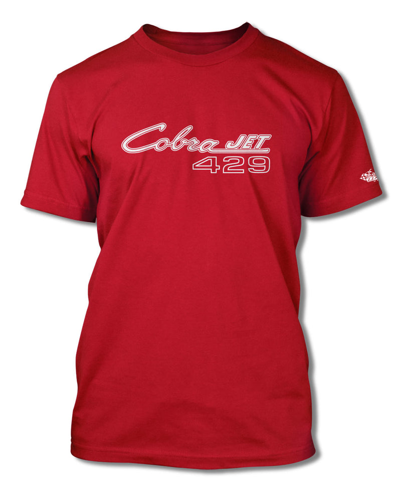 Cobra Jet 429 c.i. V8 Engine Emblem 1968 - 1970 T-Shirt - Men - Emblem