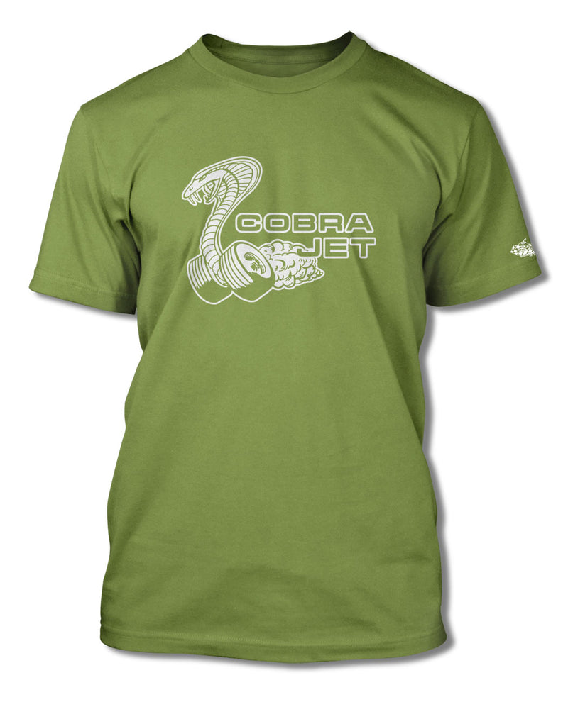 Cobra Jet Snake Emblem 1968 - 1969 T-Shirt - Men - Emblem