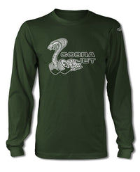 Cobra Jet Snake Emblem 1968 - 1969 T-Shirt - Long Sleeves - Emblem