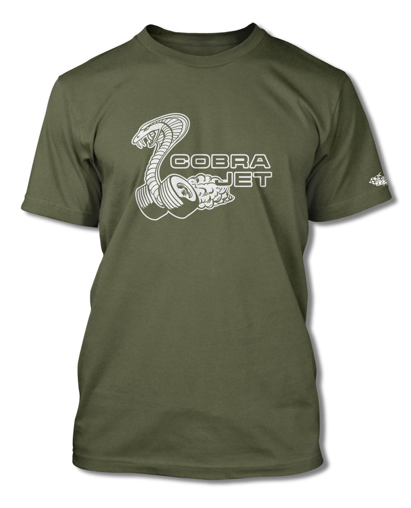 Cobra Jet Snake Emblem 1968 - 1969 T-Shirt - Men - Emblem