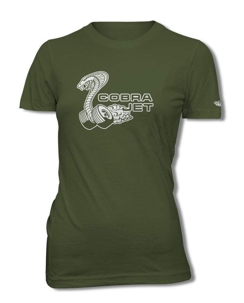 Cobra Jet Snake Emblem 1968 - 1969 T-Shirt - Women - Emblem