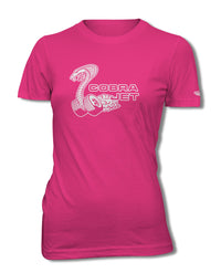 Cobra Jet Snake Emblem 1968 - 1969 T-Shirt - Women - Emblem