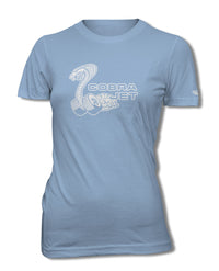 Cobra Jet Snake Emblem 1968 - 1969 T-Shirt - Women - Emblem