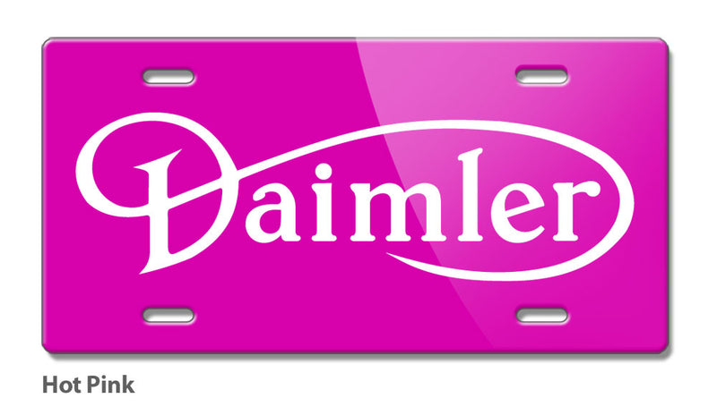 Daimler Badge Emblem Novelty License Plate - Vintage Emblem