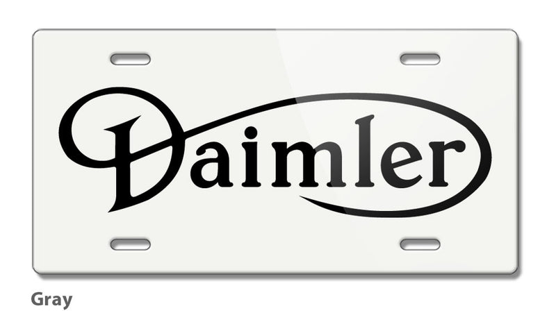 Daimler Badge Emblem Novelty License Plate - Vintage Emblem