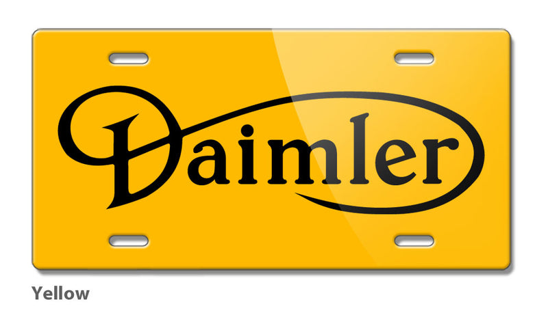 Daimler Badge Emblem Novelty License Plate - Vintage Emblem