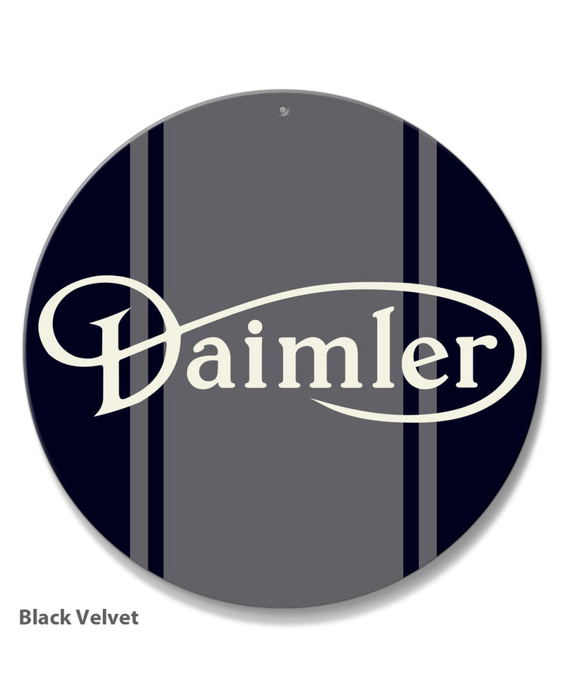 Daimler Emblem Round Aluminum Sign