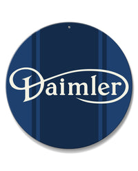 Daimler Emblem Round Aluminum Sign