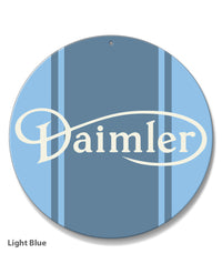 Daimler Emblem Round Aluminum Sign