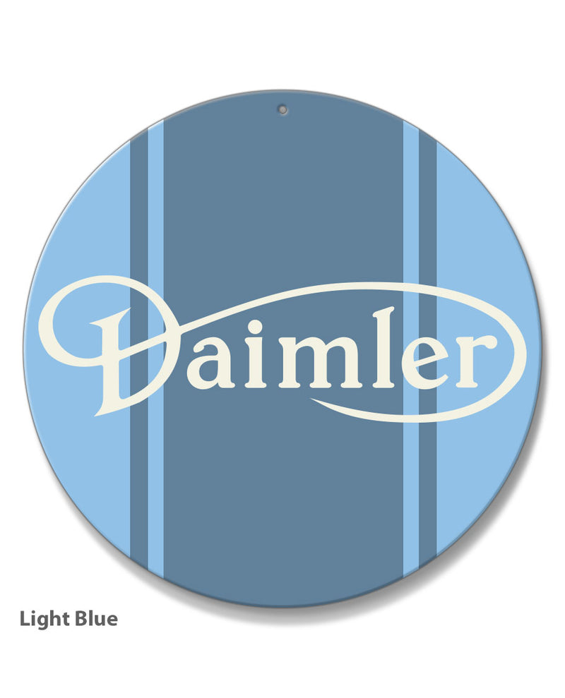 Daimler Emblem Round Aluminum Sign