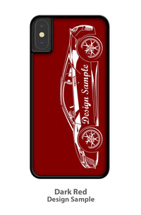 1973 Ford Mustang Sports with Stripes Coupe Smartphone Case - Side View