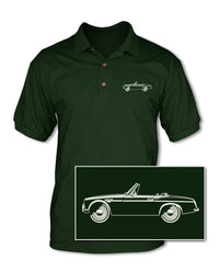 Datsun Roadster 2000 1600 Fairlady Adult Pique Polo Shirt - Side View