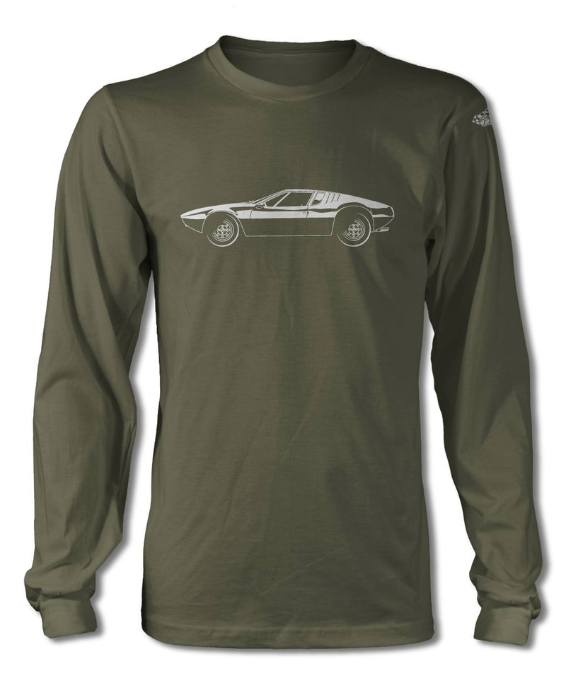 De Tomaso Mangusta T-Shirt - Long Sleeves - Side View