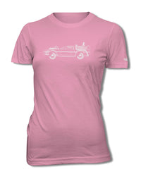 DeLorean DMC Back to the future III T-Shirt - Women - Side View