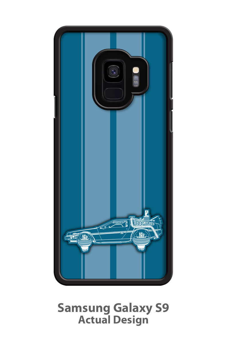 DeLorean DMC Back to the future II Smartphone Case - Racing Stripes