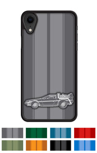 DeLorean DMC Back to the future I Smartphone Case - Racing Stripes