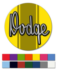 Dodge A100 Emblem Novelty Round Fridge Magnet