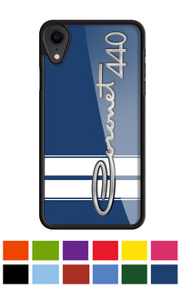 Dodge Coronet 440 1965 - 1966 Emblem Smartphone Case - Racing Stripes