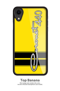 Dodge Coronet 440 1965 - 1966 Emblem Smartphone Case - Racing Stripes