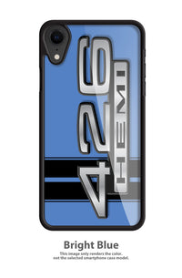 Dodge HEMI 426 1967 - 1968 Emblem Smartphone Case - Racing Stripes