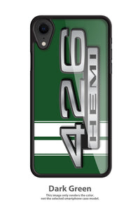 Dodge HEMI 426 1967 - 1968 Emblem Smartphone Case - Racing Stripes