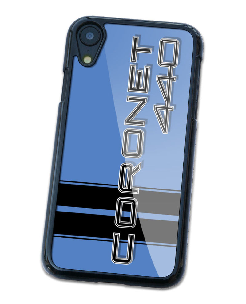 Dodge Coronet 440 1967 - 1968 Emblem Smartphone Case - Racing Stripes