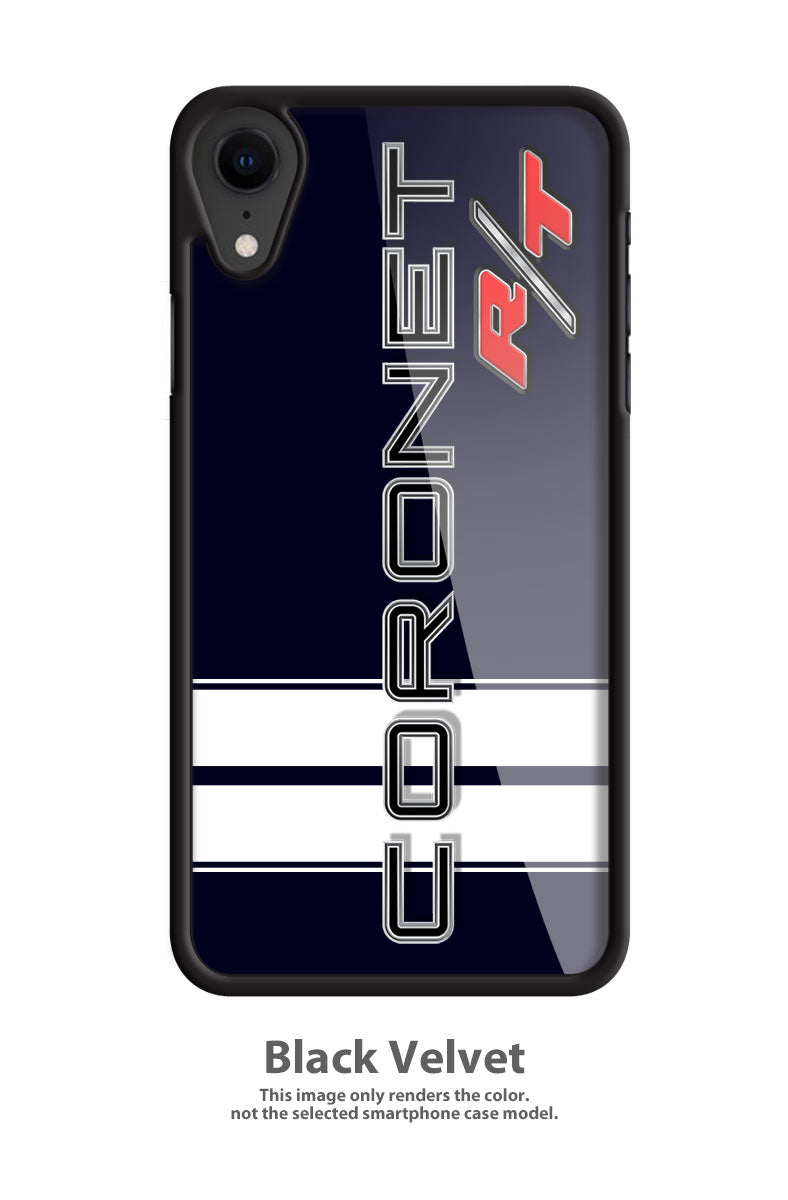 Dodge Coronet RT 1967 - 1968 Emblem Smartphone Case - Racing Stripes