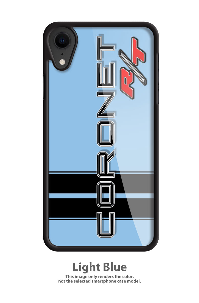 Dodge Coronet RT 1967 - 1968 Emblem Smartphone Case - Racing Stripes