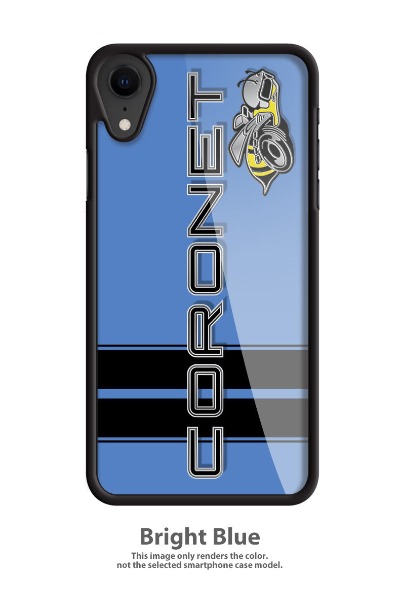 Dodge Coronet Super Bee 1968 Emblem Smartphone Case - Racing Stripes