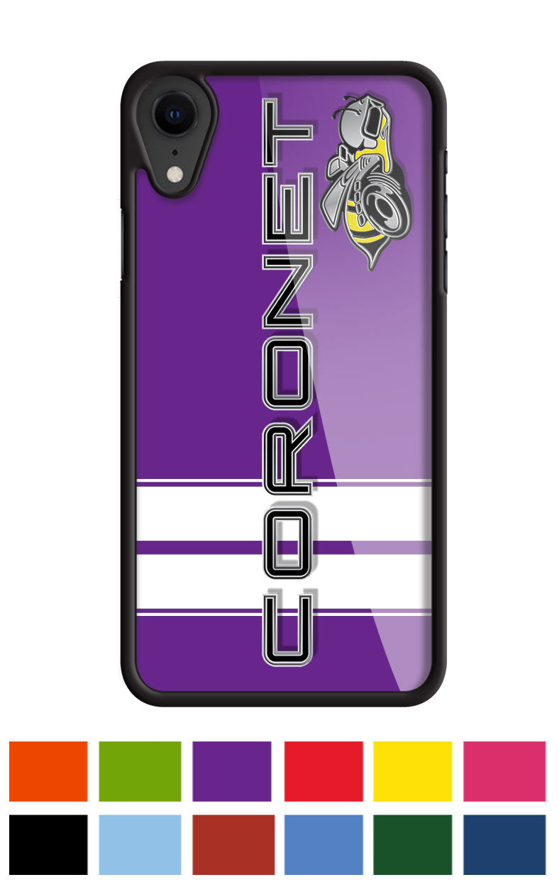 Dodge Coronet Super Bee 1968 Emblem Smartphone Case - Racing Stripes