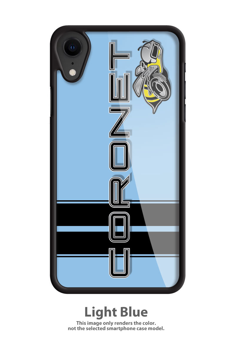 Dodge Coronet Super Bee 1968 Emblem Smartphone Case - Racing Stripes