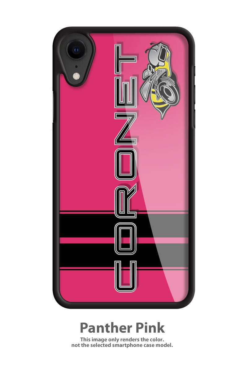 Dodge Coronet Super Bee 1968 Emblem Smartphone Case - Racing Stripes