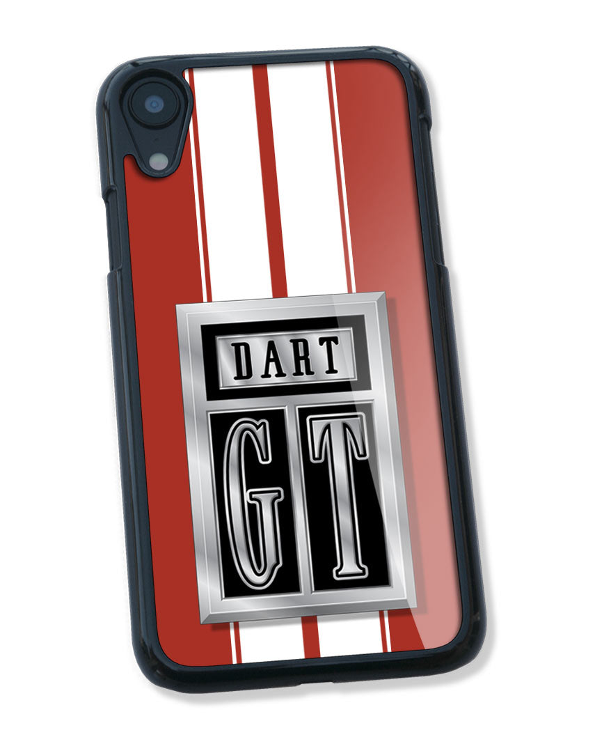Dodge Dart GT 1967 Emblem Smartphone Case - Racing Stripes