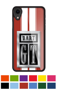 Dodge Dart GT 1967 Emblem Smartphone Case - Racing Stripes