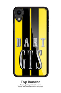 Dodge Dart GTS 1968 Emblem Smartphone Case - Racing Stripes - Logo