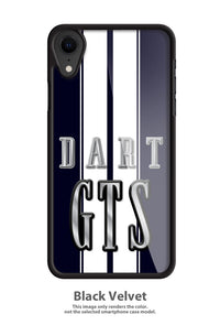 Dodge Dart GTS 1968 Emblem Smartphone Case - Racing Stripes - Logo