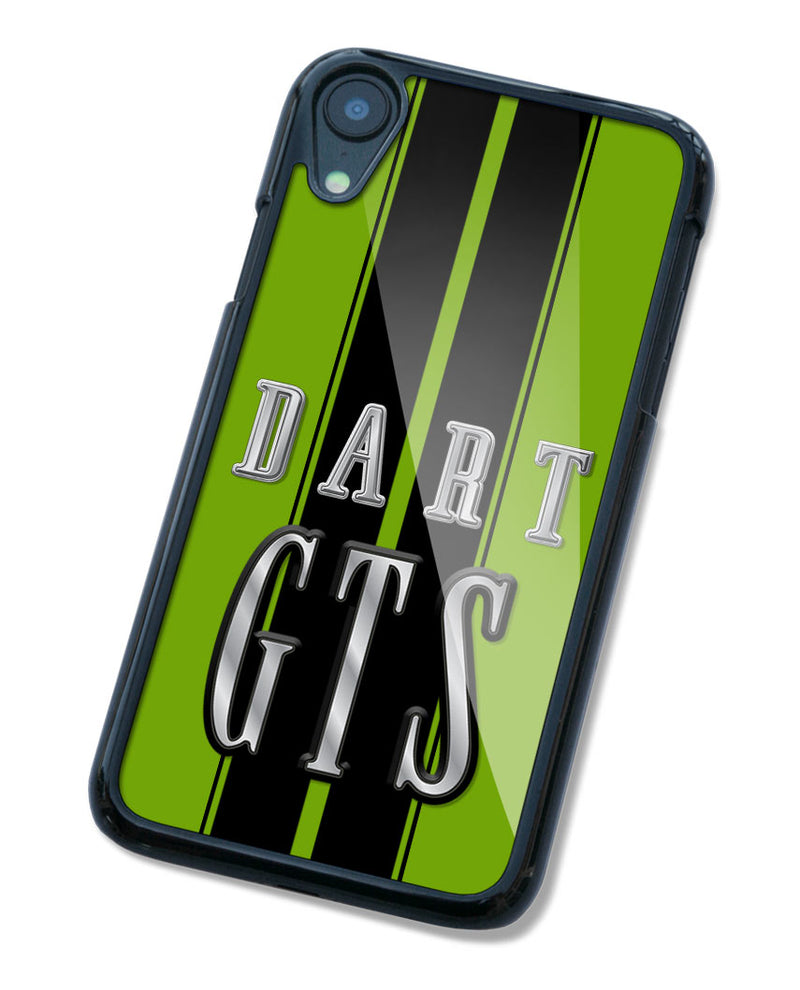 Dodge Dart GTS 1968 Emblem Smartphone Case - Racing Stripes - Logo