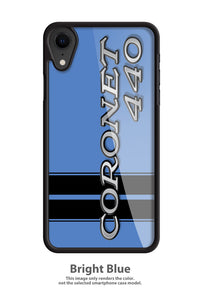 Dodge Coronet 440 1969 - 1972 Emblem Smartphone Case - Racing Stripes