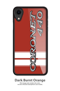 Dodge Coronet 440 1969 - 1972 Emblem Smartphone Case - Racing Stripes