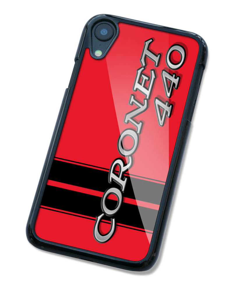 Dodge Coronet 440 1969 - 1972 Emblem Smartphone Case - Racing Stripes