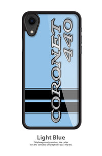 Dodge Coronet 440 1969 - 1972 Emblem Smartphone Case - Racing Stripes