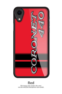 Dodge Coronet 440 1969 - 1972 Emblem Smartphone Case - Racing Stripes