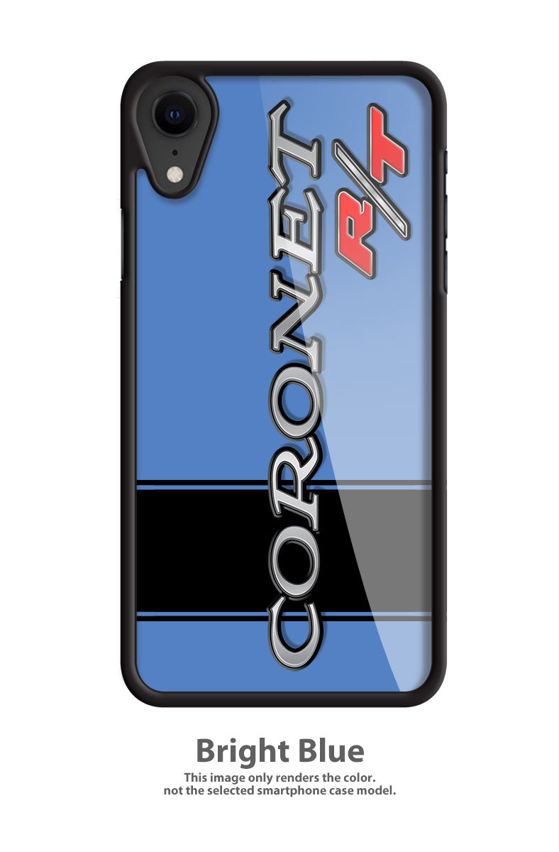 Dodge Coronet RT 1969 - 1970 Emblem Smartphone Case - Racing Stripes