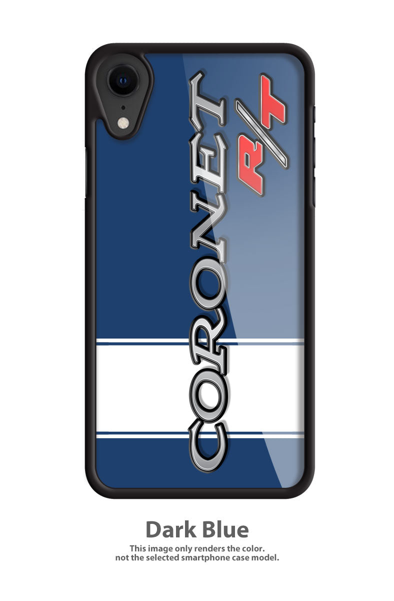 Dodge Coronet RT 1969 - 1970 Emblem Smartphone Case - Racing Stripes