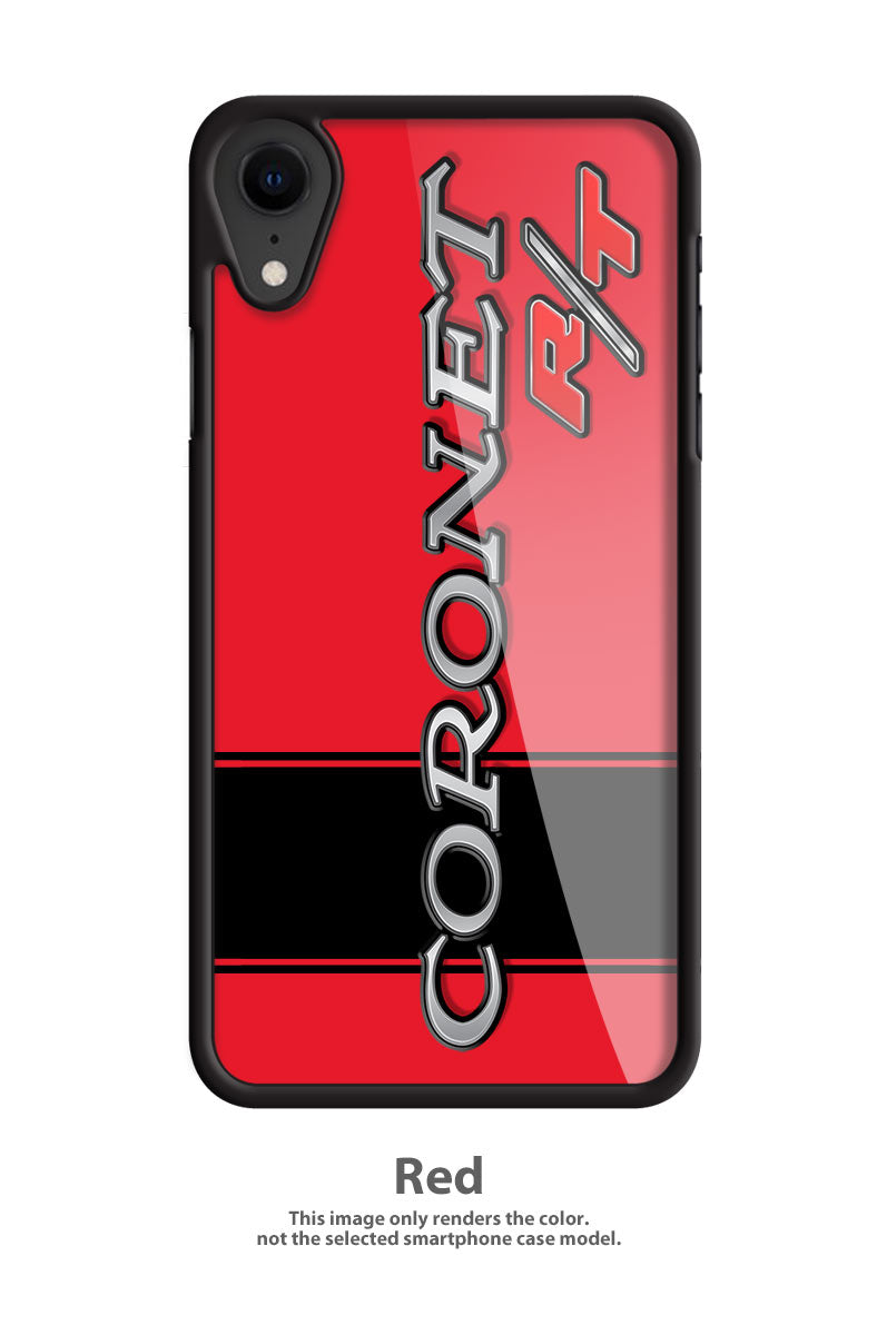 Dodge Coronet RT 1969 - 1970 Emblem Smartphone Case - Racing Stripes