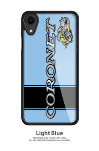 Dodge Coronet Super Bee 1969 - 1970 Emblem Smartphone Case - Racing Stripes