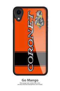 Dodge Coronet Super Bee 1969 - 1970 Emblem Smartphone Case - Racing Stripes