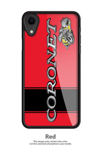 Dodge Coronet Super Bee 1969 - 1970 Emblem Smartphone Case - Racing Stripes