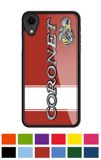 Dodge Coronet Super Bee 1969 - 1970 Emblem Smartphone Case - Racing Stripes